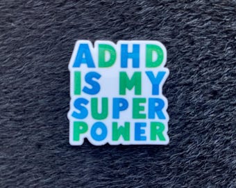PatsyPutty ADHD is my Superpower Planar Resin Cover Minder Needle Minder