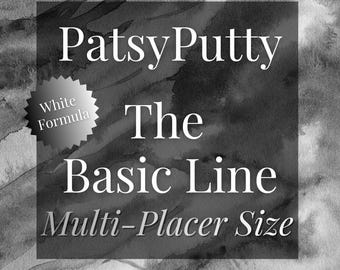 PatsyPutty The Basic Line | White Formula | Multi-Placer Size |  Scented Diamond Painting Putty Choose Your Scent