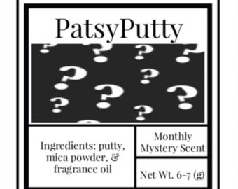 PatsyPutty Monthly Mystery Scent Diamond Painting Putty