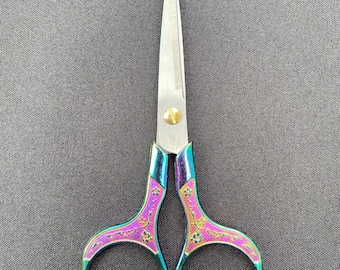 PatsyPutty Stainless Steel Craft Scissors Embroidery Scissors Sewing Scissors Choose Finish Color