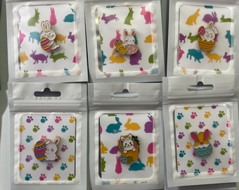 PatsyPutty Easter Enamel Cover Minders Needle Minders Group F