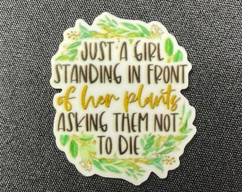 PatsyPutty Just a Girl Cover Minder Needle Minder