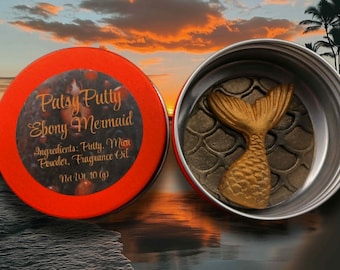 PatsyPutty Ebony Mermaid Diamond Painting Putty