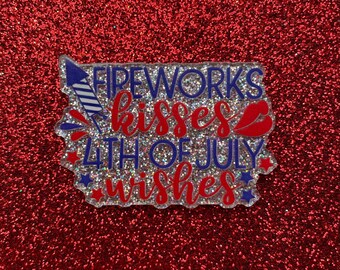 PatsyPutty XL Fireworks… Glitterharshoesje Minder Naaldpatroon
