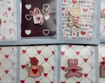 Valentine's Day Miscellaneous Enamel Cover Minders Needle Minders PatsyPutty
