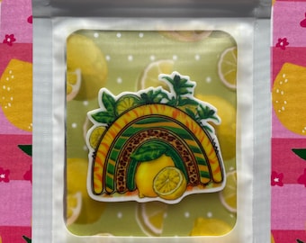 PatsyPutty Lemon Lime Rainbow Cover Minder Needle Minder