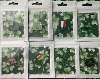 PatsyPutty St. Patrick's Day Emaille Cover Minders Naaldjes Groep 3
