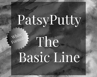 PatsyPutty La gamme de base | Mastic de peinture au diamant parfumé White Formula Choisissez votre parfum