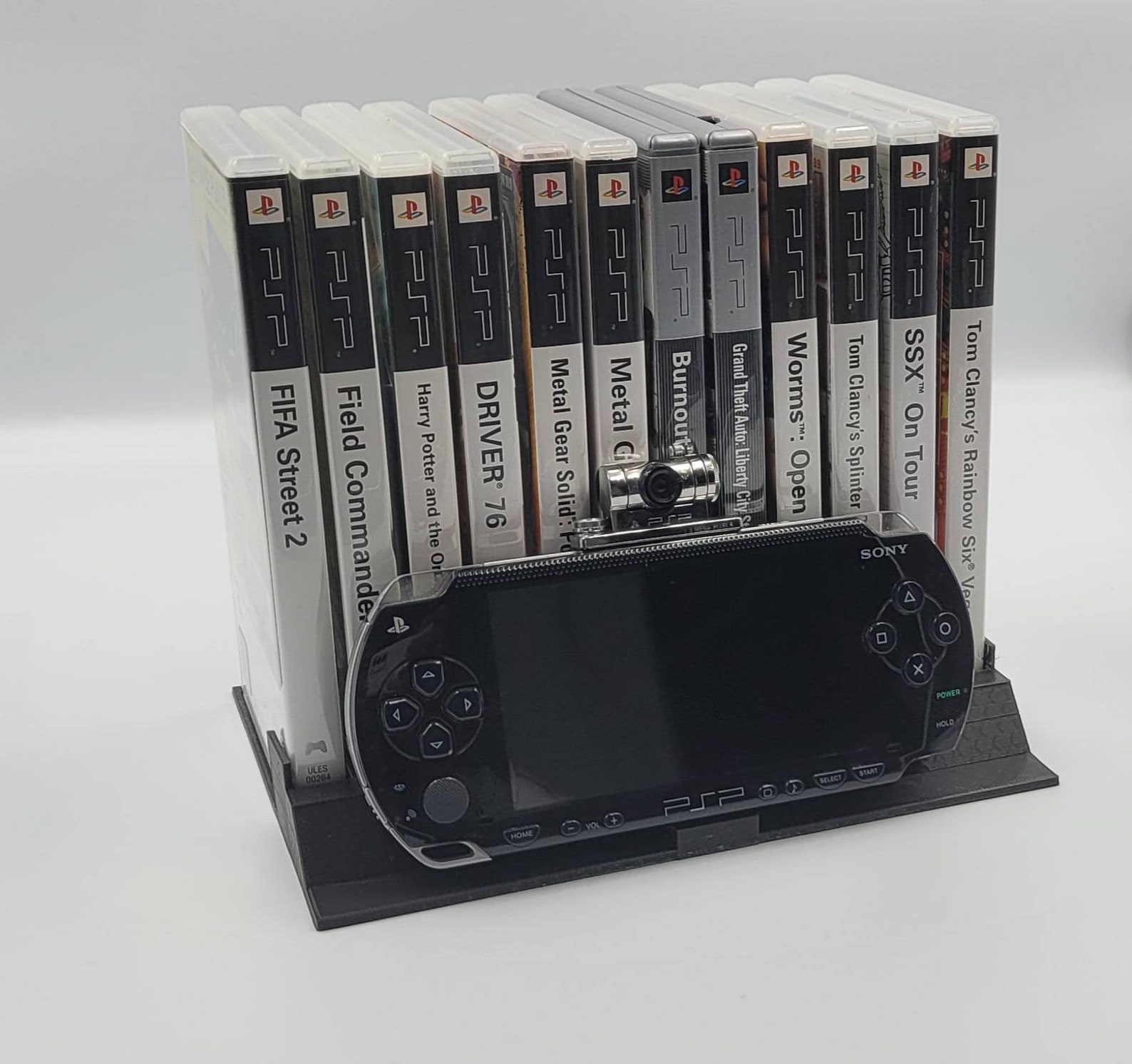 PSP Game and Console Display Holder Mount Etsy UK