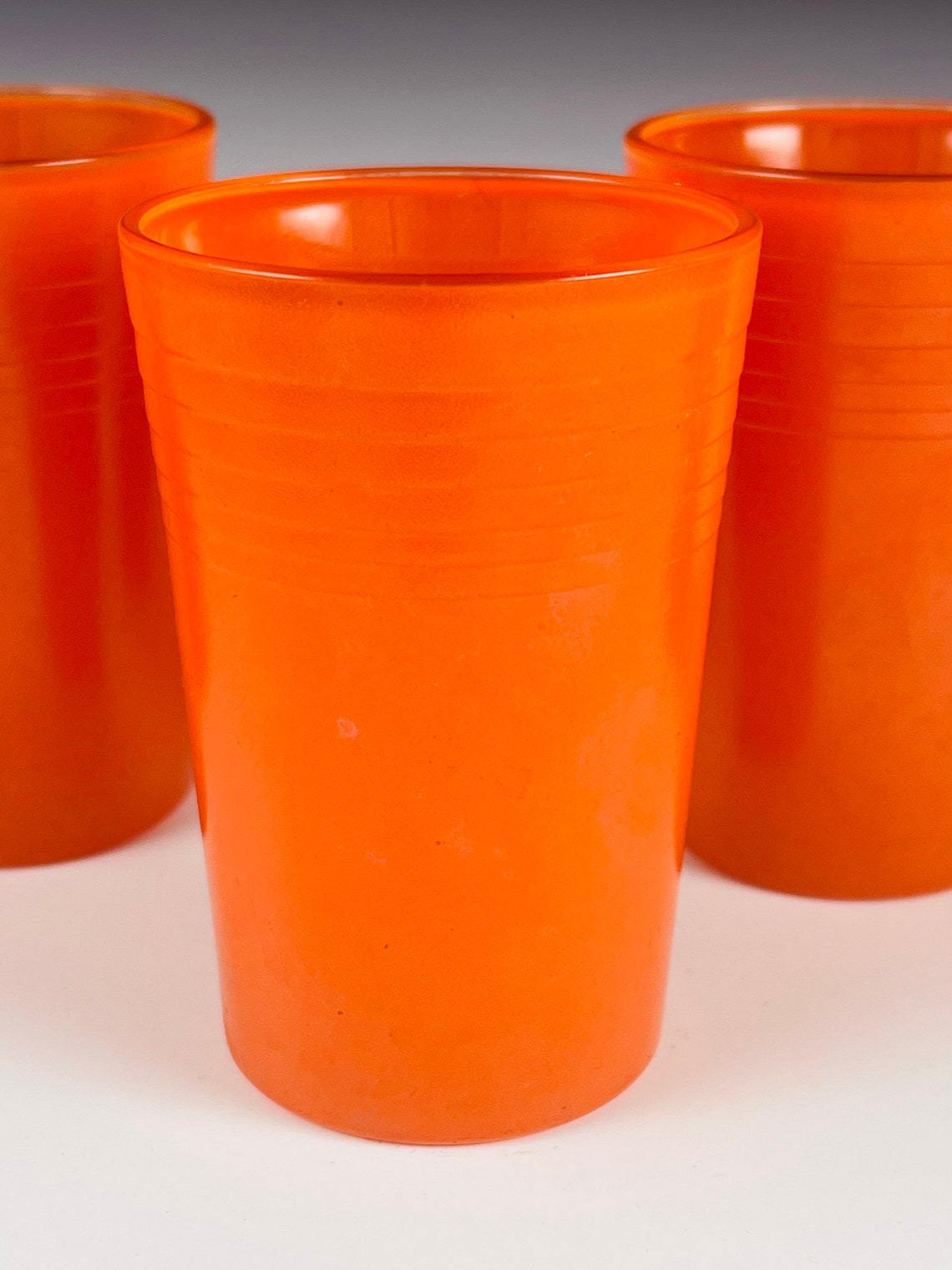 Fiestaware Goalong Glass Juice Glasses in Radioactive Etsy