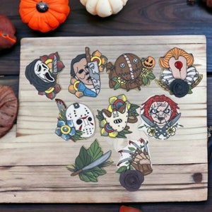 Classic Horror film movie villains monsters Show sugar cookie decorated collection favors