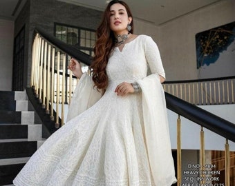 full length ethnic dresses
