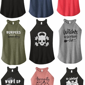 Halloween 2 - High Neck Rocker Tank - ClubFitWear