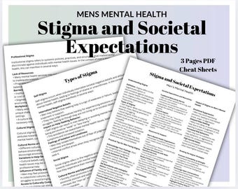 Kit de herramientas para combatir el estigma de la salud mental masculina (descarga digital)