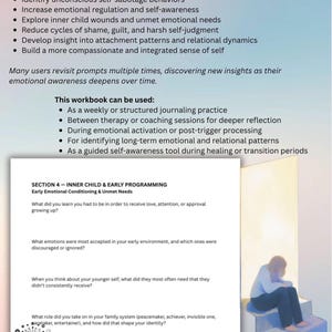 Therapeutic Self-Reflection and Pattern Awareness
Therapeutic shadow work worksheets guide individuals through self-reflection, emotional pattern recognition, and compassionate exploration of hidden beliefs, unmet needs, and protective behaviors.