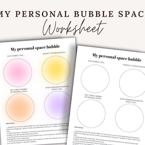 Meine persönliche Weltraumaktivität, soziales Fähigkeiten-Tool, Komfortzonen, Arbeitsblatt, Grenzen unterrichten, Lernressource für psychische Gesundheit