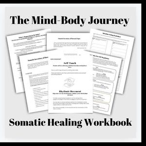 Somatic Healing Workbook Vagus Nerve & Polyvagal Therapy Nervous System Emotional Distress Regulation Guide