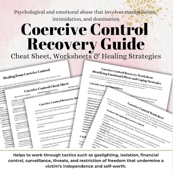 Coercive Control Recover Guide Psychological and Emotional Abuse Intimate Partner Relationships