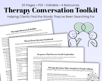 Therapy Questions That Actually Get People Talking 500+ Therapist Questions, Clinical Prompts & In-Session Toolkit Therapy Guide