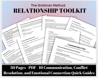 Verktygslåda för relationer Gottmanmetoden Resurs Förbättra kommunikationen Lösa konflikter Stärka emotionell intimitet