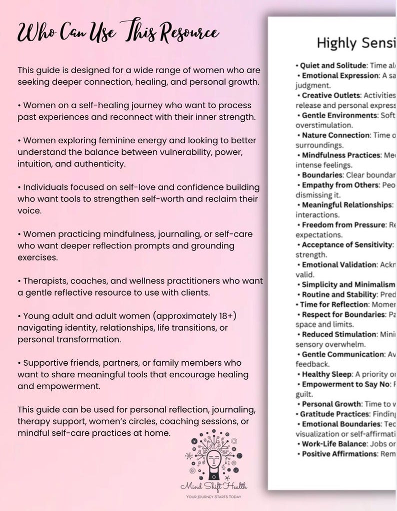 Guía de sanación de la energía femenina, Afirmaciones de "Yo soy mujer" (PDF) imagen 2