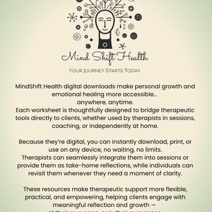 Trauma Bond Healing Worksheet Break Free from Toxic Relationships Self-Reflection & Emotional Recovery Printable image 7
