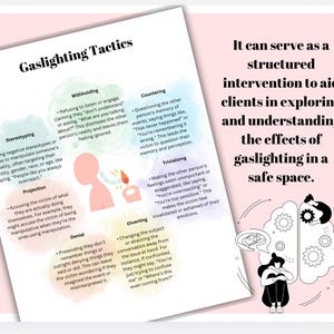Manipulation Worksheet.pdf Gaslighting Tactics Worksheet: Identify Manipulation, Therapy Tool (PDF ...