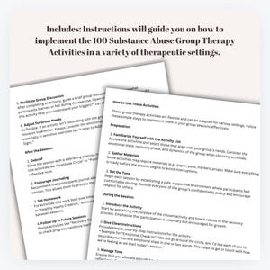 Groepstherapieactiviteiten middelenmisbruik: ondersteuning bij herstel (digitale download) afbeelding 4