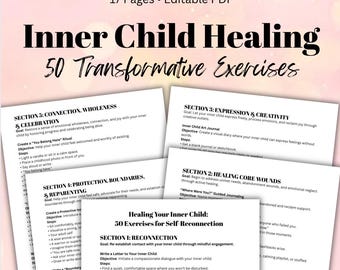 Inner Child Healing and Self-Reclamation Step-by-Step Coping Skills Guide Emotional Healing & Reconnection