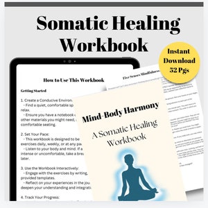 Somatic Therapy IFS Workbook: Self-Understanding & Coping Skills (Digital Download)