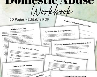 Domestic Abuse Recovery Workbook: Healing from Toxic Relationships (PDF)