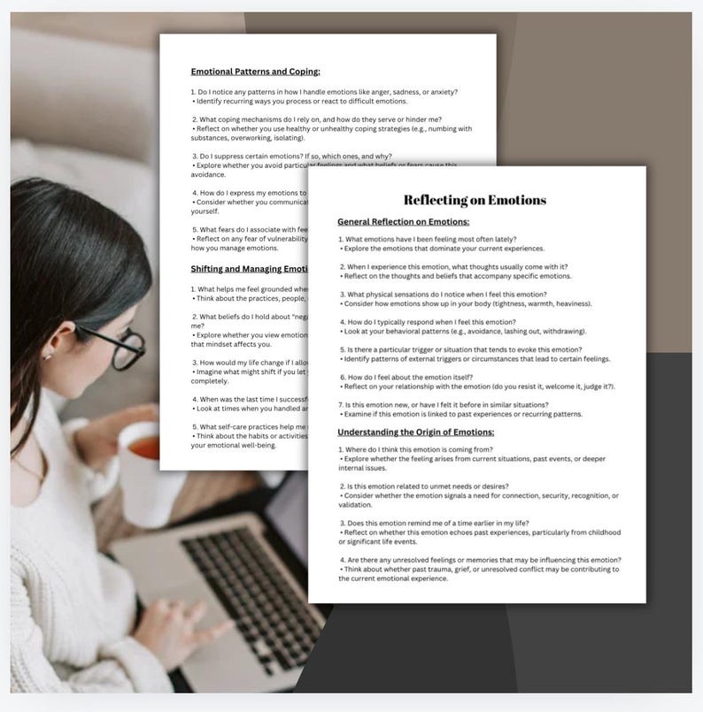 Sitta med våra känslor – Verktygspaket för känslor: Guide till självkännedom om känslor (PDF, PNG) bild 10