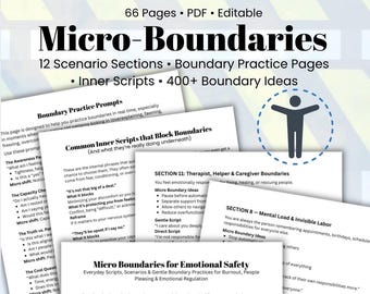 The Micro Boundaries Emotional Safety Guide Communication & Self-Regulation Scripts Nervous System Tools