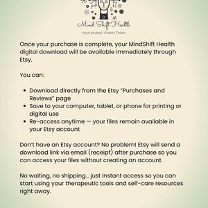 Trauma Bond Healing Worksheet Break Free from Toxic Relationships Self-Reflection & Emotional Recovery Printable image 8