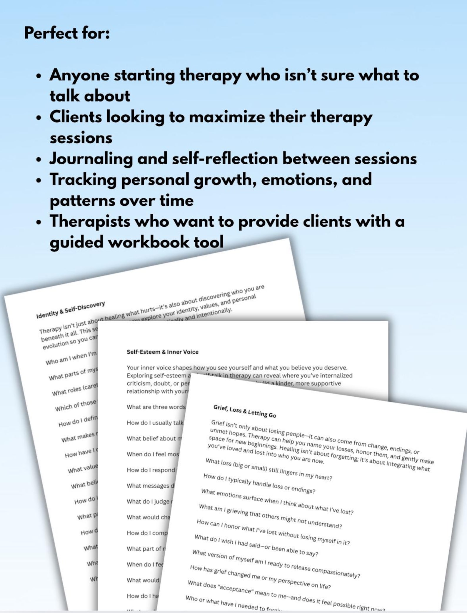 Therapy Session Preparation Things to Talk About 150+ Prompts ...