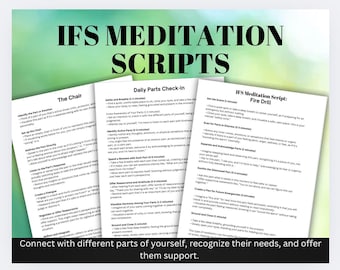 IFS-meditatiescripts maken verbinding met binnenste delen Interne familiesystemen De stoel
