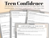 Teen Self-Love Workbook: Confidence & Emotional Wellness (PDF)