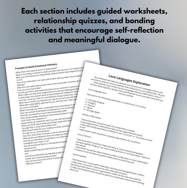 Couples Therapy Workbook | Relationship Communication, Conflict ...