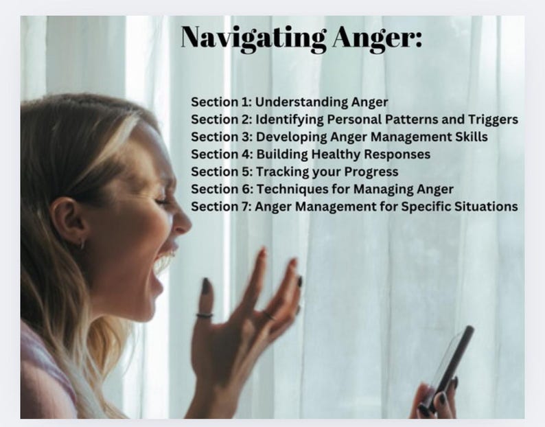 Anger Management Understanding Anger Triggers Therapy Resource ...