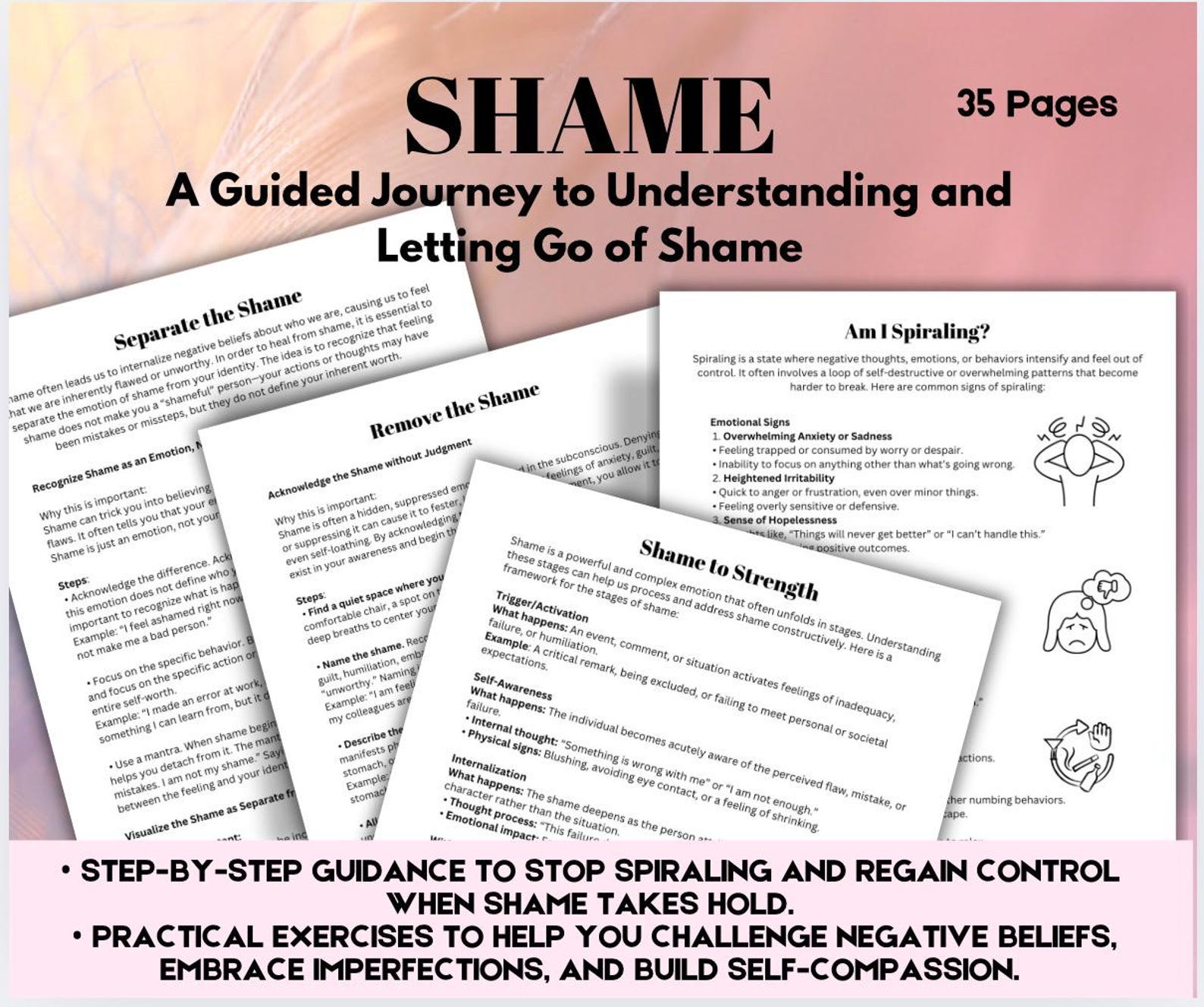 Shame Workbook: Understanding & Coping Skills (PDF Download) - Etsy