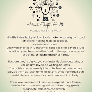 Six Pillars of Self-Esteem Bundle Guided Worksheet Info Sheet for Confidence & Growth image 7