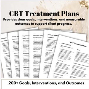 Przewodnik po planie leczenia CBT: Mapa drogowa terapii zdrowia psychicznego, zasoby dla terapeutów (PDF)
