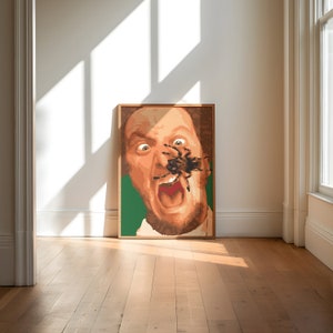 Home Alone Inspired | Marv & Spider | Wall Art | A5-A1 | Christmas Art | Christmas Movies | Retro Christmas | Xmas Films | Daniel Stern