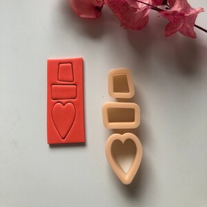 Valentines Combo A -  Polymer Clay Cutter / Jewellery Tools / Earring Making / Polymer Clay Tools / Europe / Earring Cutter / Valentines