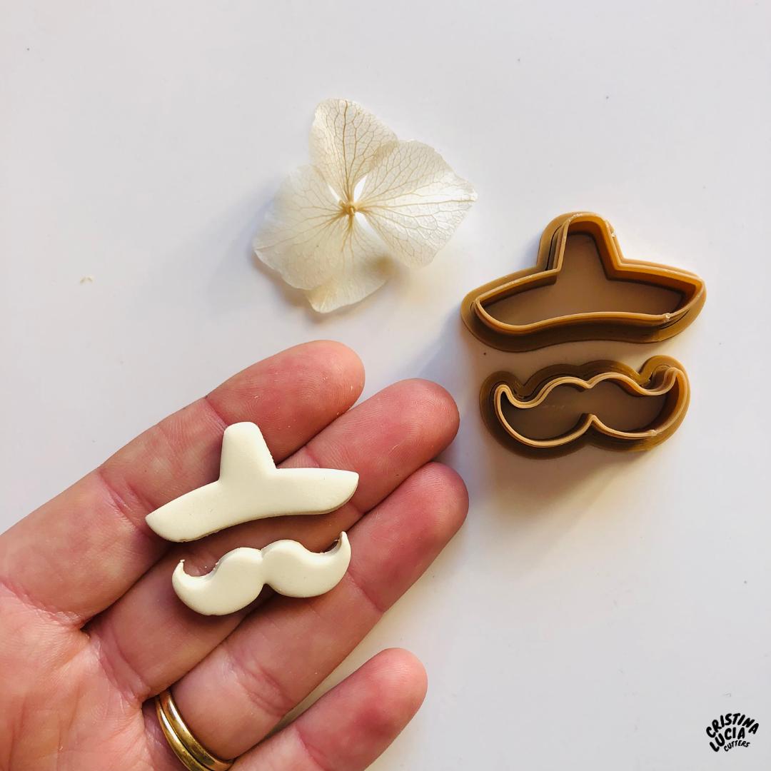 Mustache - Laser Cut Out Unfinished Wood Craft Shape PPL54 Mustache - Laser Cut Out Unfinished Wood Craft Shape PPL54