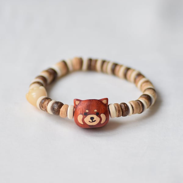 Red Panda Bracelet - Etsy