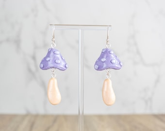 Mushy Mushy Mushrooms! Earrings