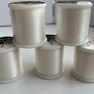 Miyuki Beading thread #2 Eggshell