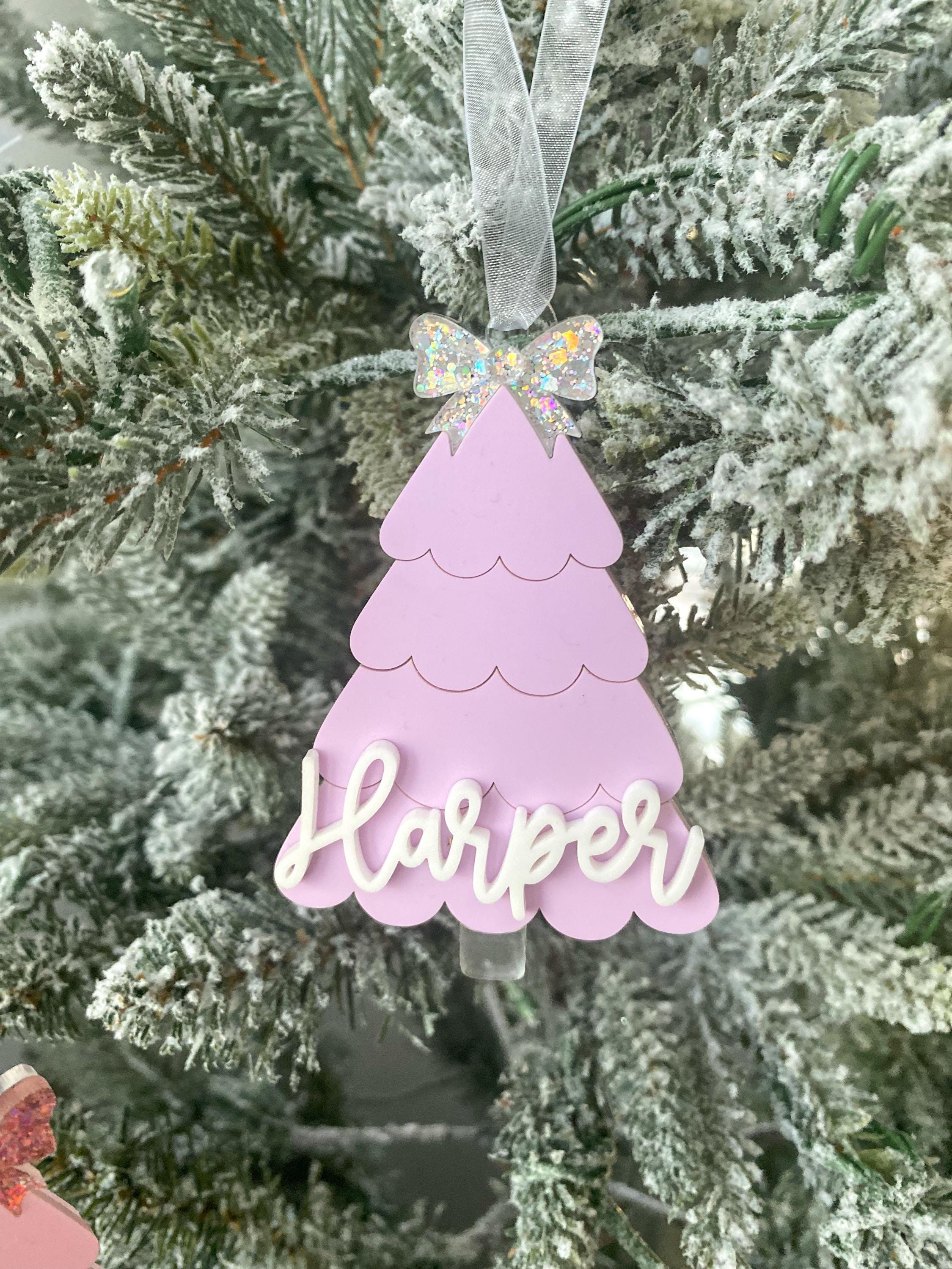 Girly Christmas Tree Ornaments, Ornaments for Girls, Ornaments for ...
