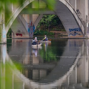 Angling Under the Bridge